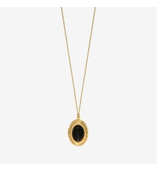 Collier doré cornaline/camee oval - eden Caroline Najman