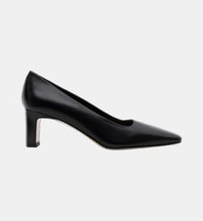 Alvin - Escarpins En Cuir Veau Lisse Noir Parallèle