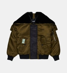 Blouson bomber avec logo imprimé Dsquared2