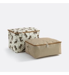 Lot de 2 housses de rangement La Redoute Interieurs