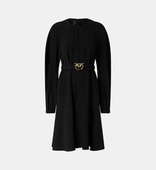 Robe avec ceinture love birds Pinko