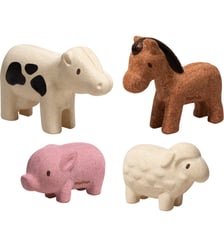 Lot de 4 figurines animaux de la ferme PlanToys