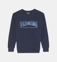 Sweat en coton logo floqué Medusa pattern Vilebrequin