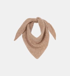 Foulard triangle maille poilue Claudie Pierlot