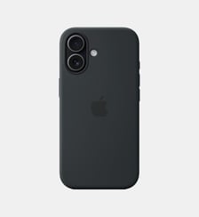 Coque iPhone 17 MagSafe silicone Noir Apple