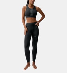 Legging de sport femme Kishi Longueur longue taille mi-haute effet gainant Born Living Yoga