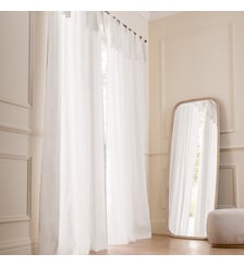 Rideau en lin, à nouettes AM.PM