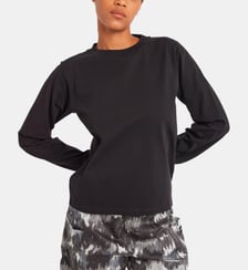 t-shirt Christie en coton noir Agnès b.