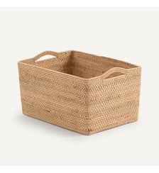 Panier de rangement en rotin, Longueur 50 cm AM.PM