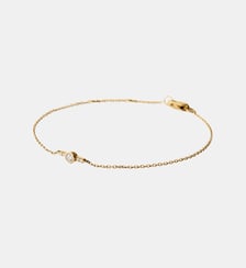 Bracelet en or jaune 9K avec diamants Aristocrazy