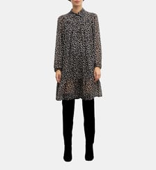 Robe courte imprimé bicolore - CELEST Gerard Darel