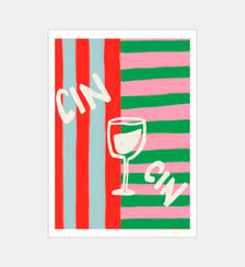 Poster   Cin Cin - Engberg Studio Poster & Frame