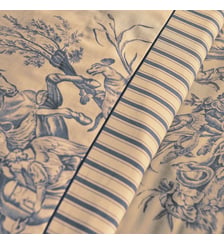 Drap Plat 4 Continents Anne de Solène