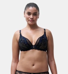 Soutien-gorge emboîtant avec dentelle de Leavers Chantelle
