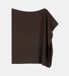 Poncho femme en cachemire ample Bompard