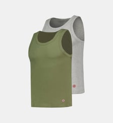 Lot de 2 débardeurs en coton Le Slip Francais