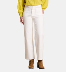 Jean droit taille haute en coton biologique La Fée Maraboutée