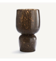 Vase en verre effet réactif AM.PM