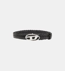 Ceinture en cuir tressé de 1,9 cm Diesel
