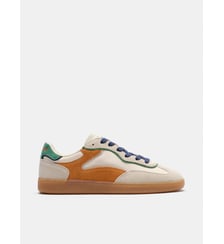 Baskets basses Park Multicolor en nylon et en daim Hoff