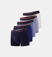 Lot de 5 boxers en coton Le Slip Francais