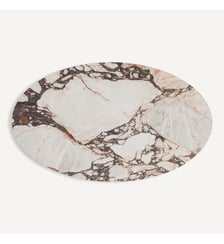 Plateau de table ellipse, en céramique, longueur 170 cm AM.PM