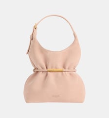 Sac SPHYNX Mini en cuir suédé Balmain