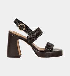 Sandales à Talon Sophie Cuir d Agneau Bobbies