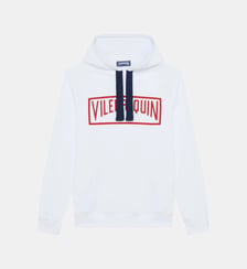 Sweat à capuche en coton uni Vilebrequin