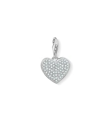 Pendentif Charm cœur avec pavé Thomas Sabo