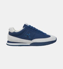 Sneakers retro-running en textile et suede Veloce Le Coq Sportif