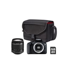 Appareil photo Reflex EOS 2000D+EF-S 18-55 IS II+Etui+SD16Go Canon