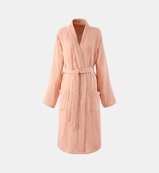 Peignoir long en coton Desforges