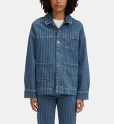 surchemise en denim rayée - remie Pablo