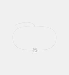 Chaîne de ventre Sunny Argent Nebuleuse Bijoux
