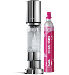 Machine à Eau Pétillante et Soda + 1 Bouteille Métal 1L - Ensō Sodastream