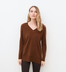 Pull mfrank 100% cachemire - Motif uni Caroll