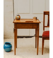 Table d'appoint en bois Francine N°1659 - Produit chiné Debongout