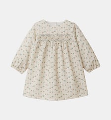 Robe imprimée en velours Bébé Cyrillus