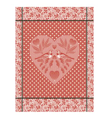 Torchon Amour 100% coton Le Jacquard Francais