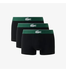 Lot de 3 boxers courts jersey stretch crocodile Lacoste