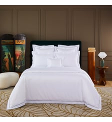 Housse de couette en satin Yves Delorme