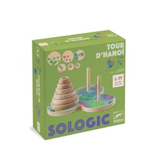 Jeu de logique Tour d'Hanoï - FSC 100% Djeco