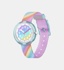 Montre Organized chaos Blanc FPNP152 Flik Flak
