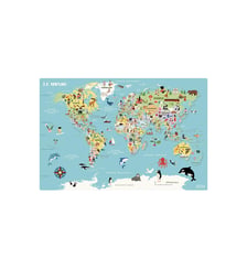 Carte du Monde magnétique Ingela P.Arrhenius Vilac