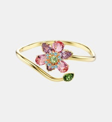 Bracelet-jonc, Fleur Swarovski