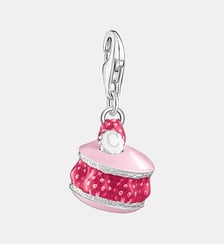 Breloque Charm, macaron à la framboise rose Thomas Sabo