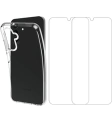 Pack Samsung A17 coque + 2 verre trempé Essentiel B