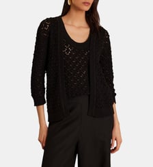 Gilet Sharon en maille ajourée  Maison 123