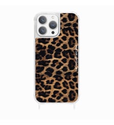 Coque de téléphone léopard avec anneaux pour iPhone 13 Pro La Coque Française